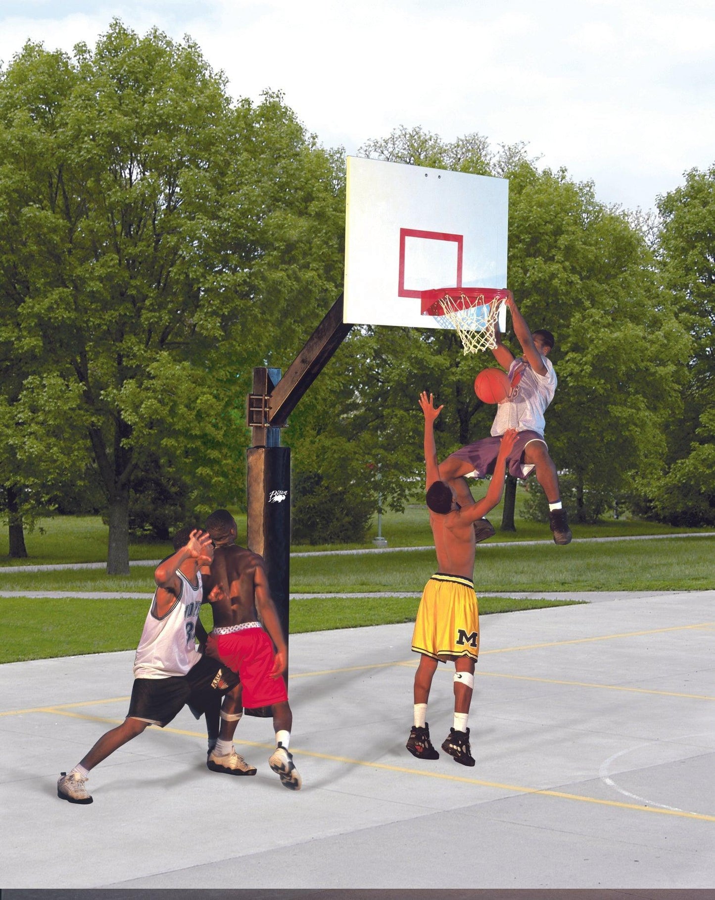 Bison Original Ultimate™ Playground Basketball Systems