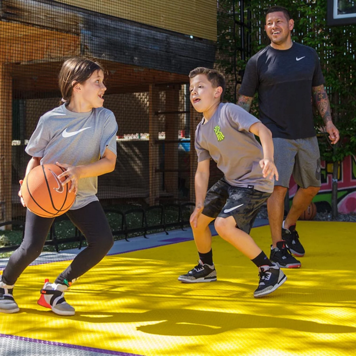 Outdoor Basketball Court TIles