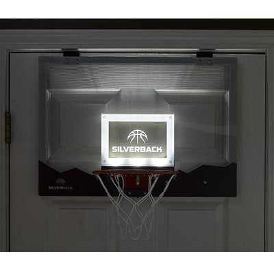 Escalade SilverBack™  18" LED Mini Hoop Indoor Basketball Game
