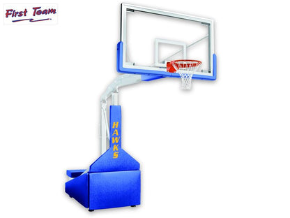 First Team Hurricane Triumph Adjustable & Portable Basketball Hoop