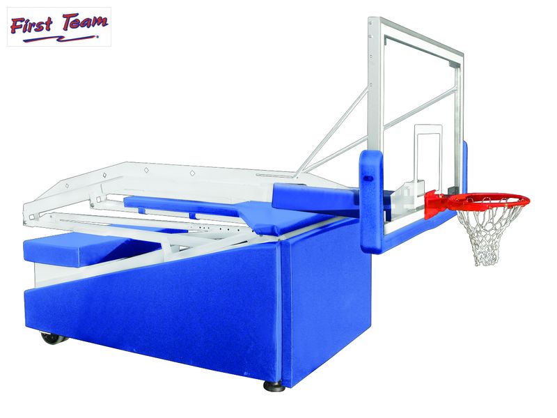 First Team Hurricane Triumph Adjustable & Portable Basketball Hoop