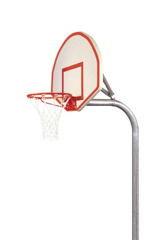 Bison 3-1/2" Tough Duty Steel Fan Playground Basketball System