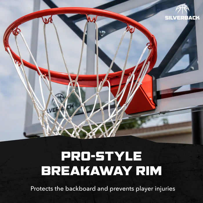 Silverback™  NXT 60" In Ground Basketball Hoop