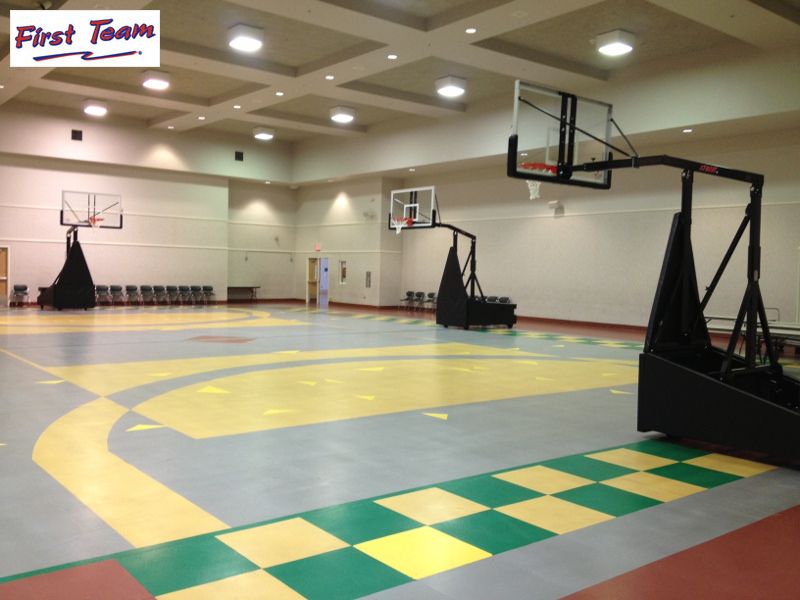 First Team Storm Select Portable & Adjustable Basketball System