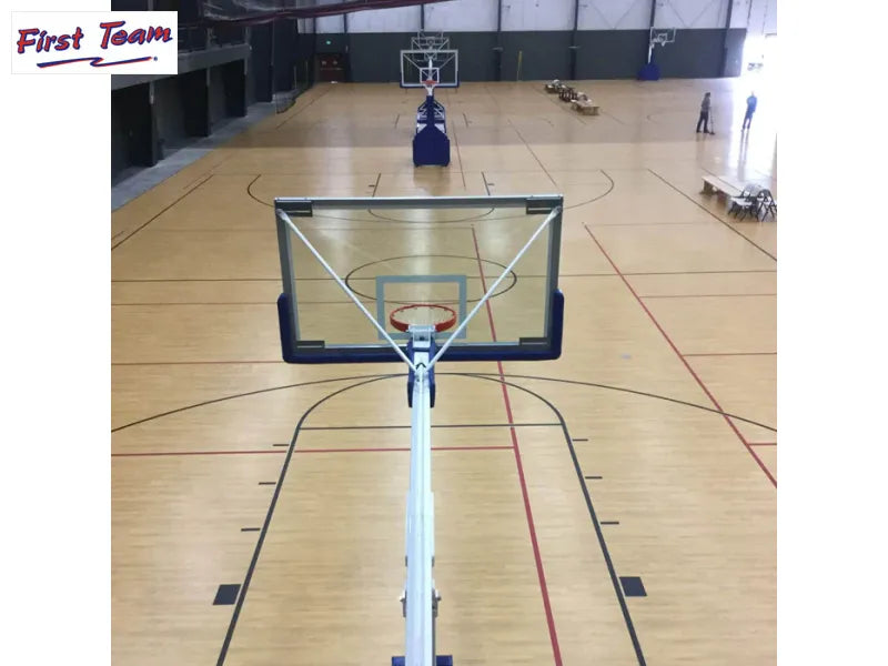 First Team Hurricane Triumph Adjustable & Portable Basketball Hoop
